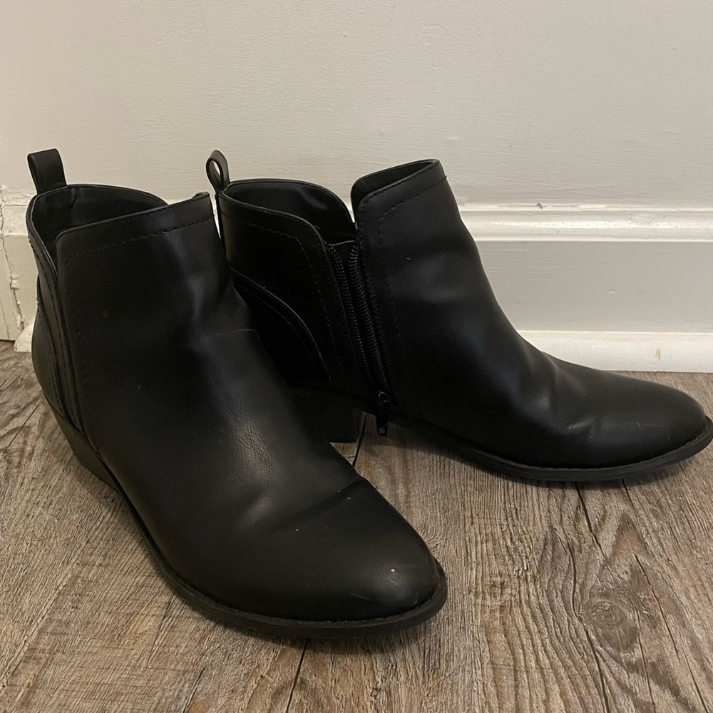 Guess Black Ankle Booties